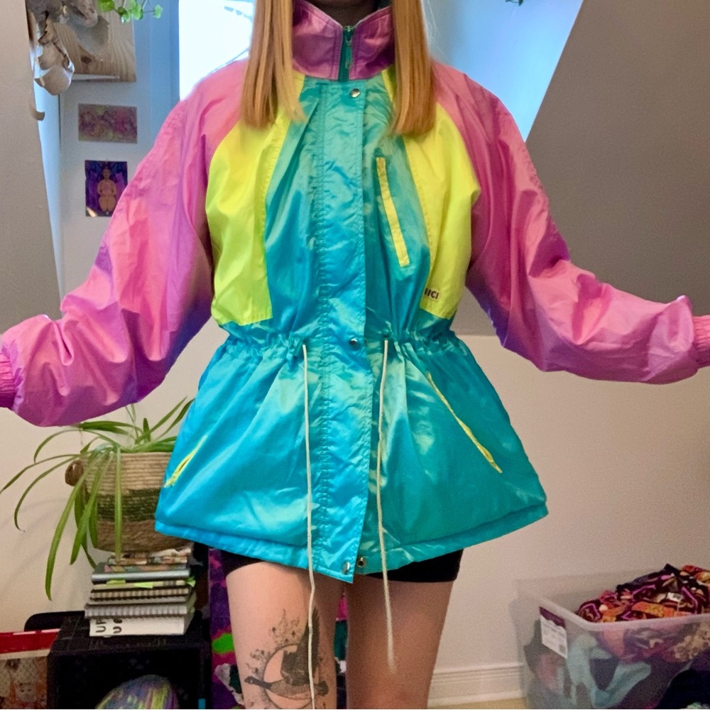 Colorful Women's Vintage Jacket